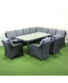 Комплект садових меблів Greengard Версаль Рт-20215-3, сірий