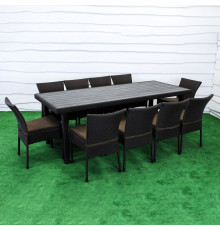 Комплект садових меблів Greengard Верона 220, коричневий