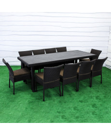 Комплект садових меблів Greengard Верона 220, коричневий