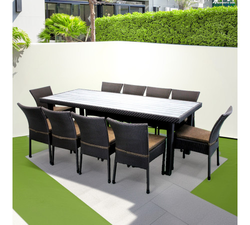 Комплект садових меблів Greengard Верона 220, коричневий