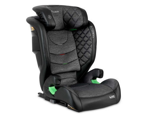 Автокрісло Nukido Louis чорно-сіре 15-36 кг ISOFIX