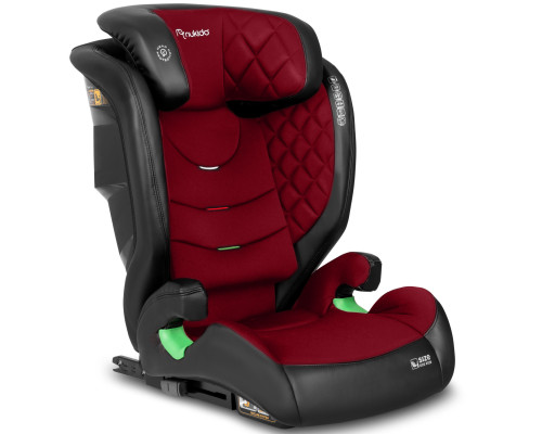 Автокрісло Nukido Louis чорно-червоне 15-36 кг ISOFIX