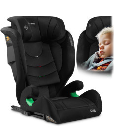 Автокрісло Nukido Louis Soft чорне 15-36 кг ISOFIX