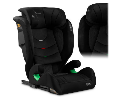 Автокрісло Nukido Louis Soft чорне 15-36 кг ISOFIX