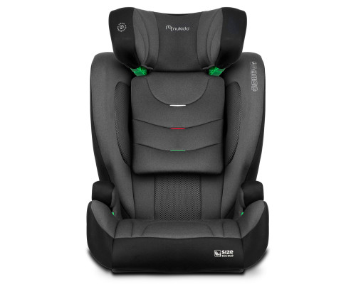 Автокрісло Nukido Louis чорно-сіре 15-36 кг ISOFIX