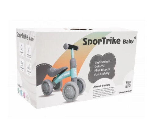 Дитячий біговел PettyTrike Блакитний