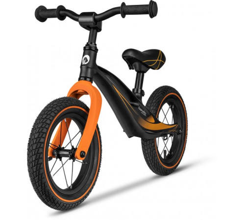 Біговел Lionelo Bart Air Sporty Black - помаранчево-чорний Біговел Lionelo Bart Air Sporty Black - помаранчево-чорний