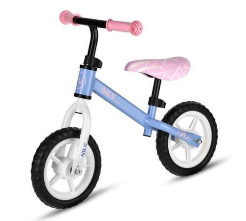 Біговел NILS FUN RB134, блакитно-рожевий