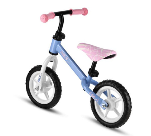 Біговел NILS FUN RB134, блакитно-рожевий