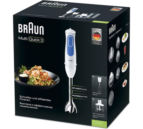 Блендер BRAUN MQ 3035 WH SAUCE