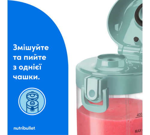 Блендер Nutribullet NBP003LBL