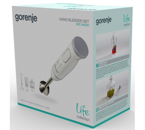 Блендер заглибний GORENJE HBC 564 QW