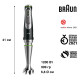 Блендер BRAUN MQ 9187 XLI BK