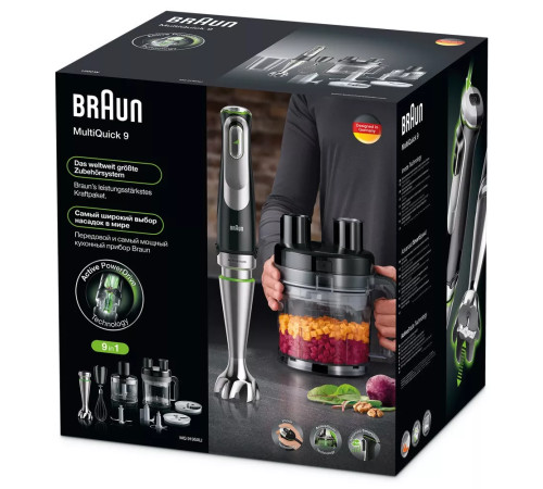 Блендер BRAUN MQ 9195 XLI