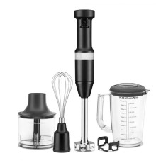 Блендер заглибний KitchenAid 5KHBV83EBM з аксесуарами, чорний матовий