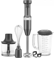 Блендер заглибний KitchenAid 5KHBV83EDG з аксесуарами, сірий
