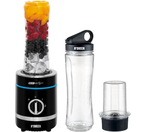 Блендер Noveen Sport Mix & Fit SB1000 Xline, чорний