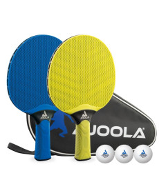Набір для настільного тенісу Joola Vivid Outdoor, синьо-жовтий