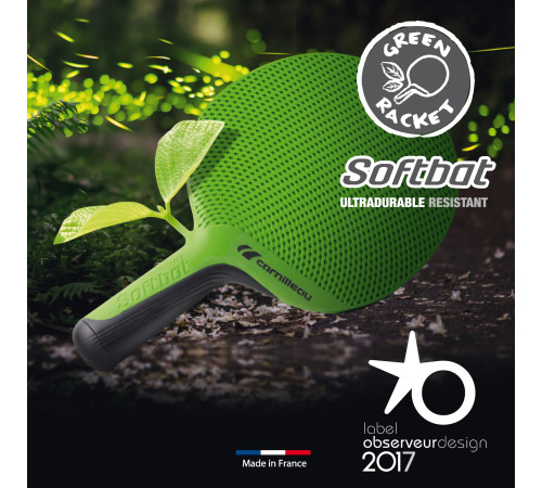 Набір для настільного тенісу Cornilleau SOFTBAT PACK DUO, червоно-синій