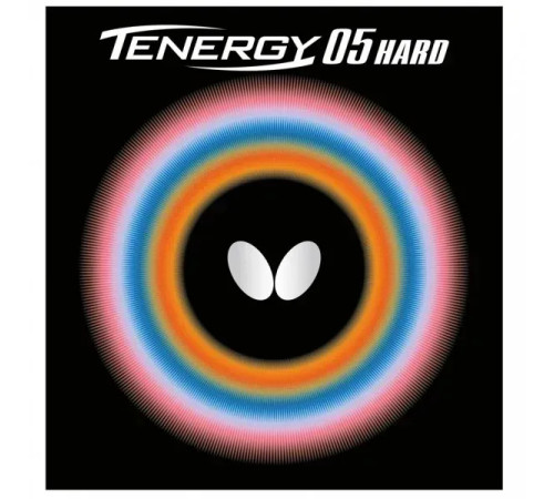 Накладка Butterfly Tenergy 05 HARD 2.1 mm червона
