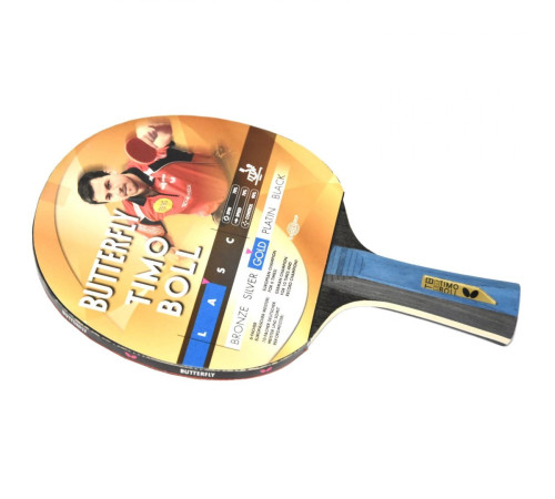 Ракетка для настільного тенісу BUTTERFLY Timo Boll Gold, чорно-червона
