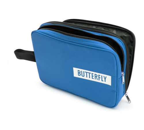 Чохол для ракетки BUTTERFLY DOUBLE, синій Чохол для ракетки BUTTERFLY DOUBLE, синій