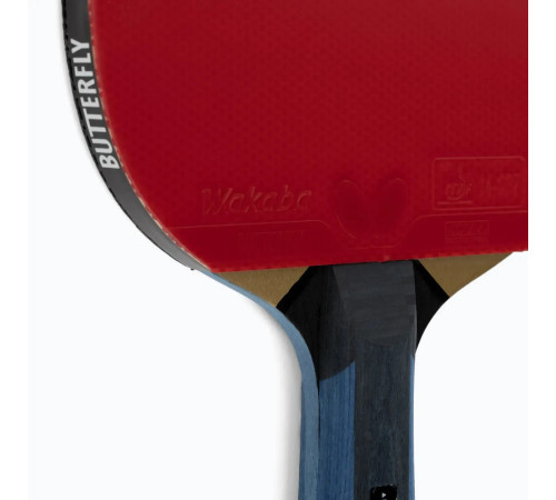 Ракетка для настільного тенісу Butterfly Timo Boll, чорно-червона
