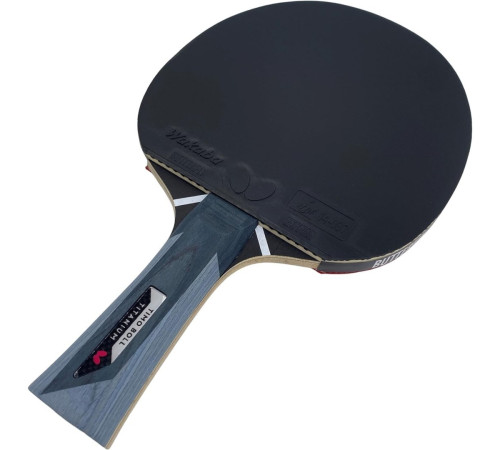 Ракетка для настільного тенісу BUTTERFLY Timo Boll, чорно-червона Ракетка для настільного тенісу BUTTERFLY Timo Boll, чорно-червона