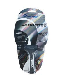 Ракетка для настільного тенісу DONIC CarboTec 3000, чорно-червона