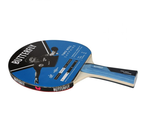 Ракетка для настільного тенісу BUTTERFLY Timo Boll Sapphire, чорно-червона