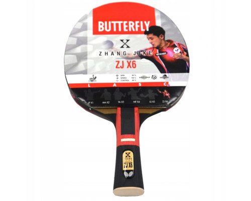 Ракетка для настільного тенісу BUTTERFLY Zhang Jike X6