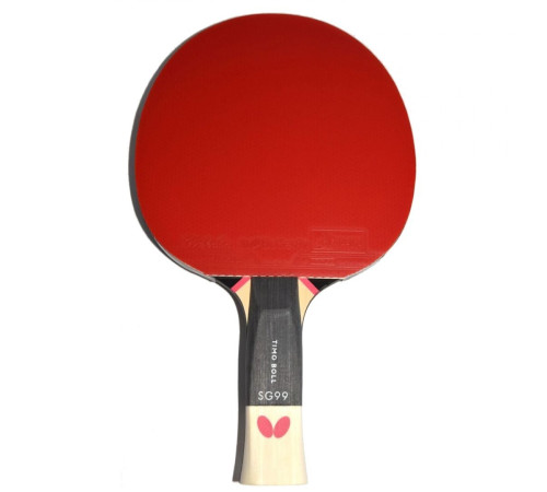 Ракетка для настільного тенісу BUTTERFLY Timo Boll SG99, чорно-червона