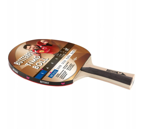 Ракетка для настільного тенісу BUTTERFLY Timo Boll Bronze, чорно-червона