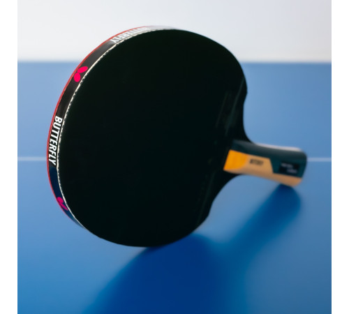 Ракетка для настільного тенісу BUTTERFLY Timo Boll Carbon, чорно-червона