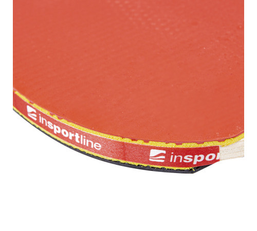 Ракетка для настільного тенісу inSPORTline Shootfair S2, чорно-червона