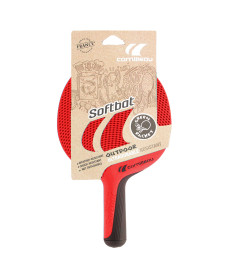 Ракетка для настільного тенісу Cornilleau SOFTBAT OUTDOOR, червона