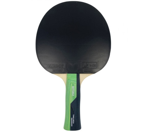 Ракетка для настільного тенісу BUTTERFLY Timo Boll Smaragd, чорно-червона