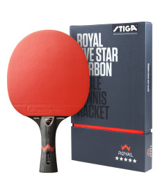 Ракетка для настільного тенісу Stiga Royal Carbon 5 Star FL (1215-2818-01)