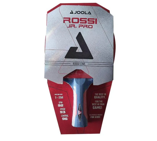 Ракетка для настільного тенісу Joola Rossi JR Pro 53140, чорно-червона