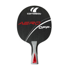 Ракетка для настільного тенісу Cornilleau AERO OFF CONCAVE, чорно-червона