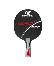 Ракетка для настільного тенісу Cornilleau AERO OFF CONCAVE, чорно-червона