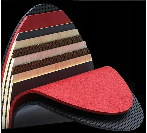 Ракетка для настільного тенісу Joola Carbon X PRO, червона