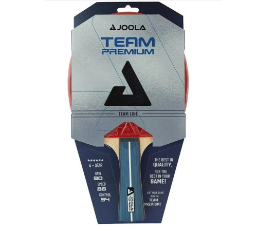 Ракетка для настільного тенісу Joola Team Premium 52002, чорно-червона