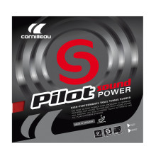 Накладка для ракетки Cornilleau PILOT SOUND POWER 35 MAX, червона