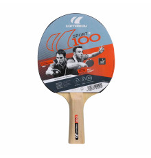 Ракетка для настільного тенісу Cornilleau SPORT 100, чорно-червона