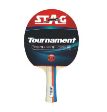 Ракетка для настільного тенісу STAG TOURNAMENT, червона