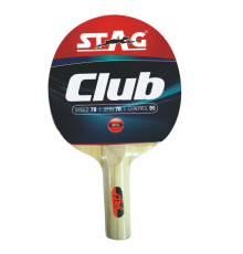 Ракетка для настільного тенісу STAG CLUB, червона