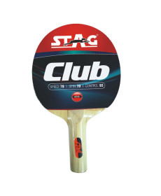 Ракетка для настільного тенісу STAG CLUB, червона