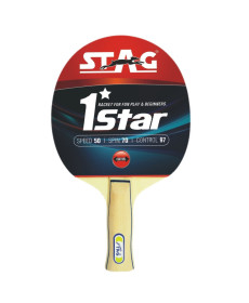Ракетка для настільного тенісу STAG 1STAR, червона