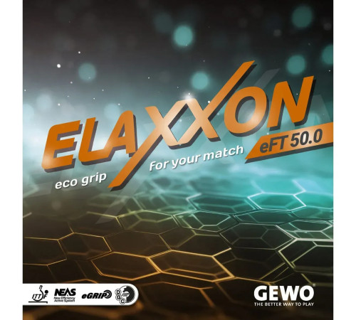 Накладка для ракетки Gewo Elaxxon eFT 50.0 2. чорна